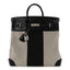 Hunter Criss Viking Evergrain Flag HAC Birkin 40  Ecru Black