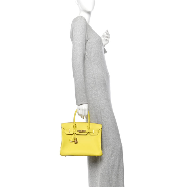 Epsom Birkin 30 Jaune Poussin Main Image