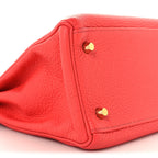 Togo Kelly Retourne 28 Rouge Pivoine