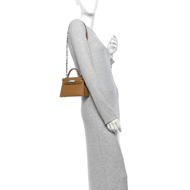 Chevre Chamkila Clou de Coeur Mini Kelly Sellier 20 Bronze Dore Main Image