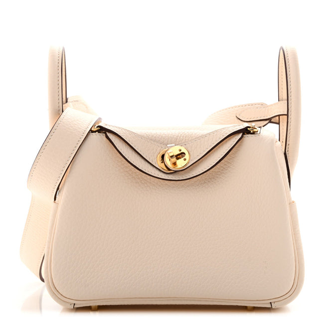 Taurillon Clemence Mini Lindy 20 Nata Hover Image