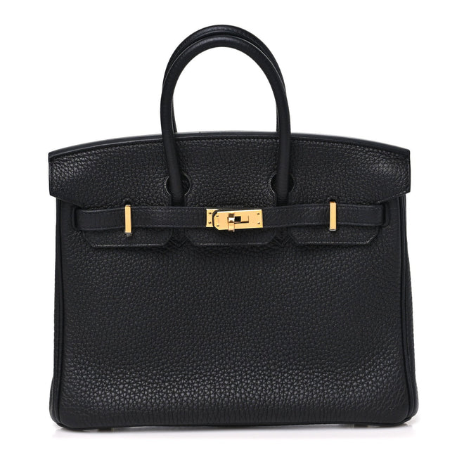 Togo Birkin 25 Black Black Hover Image
