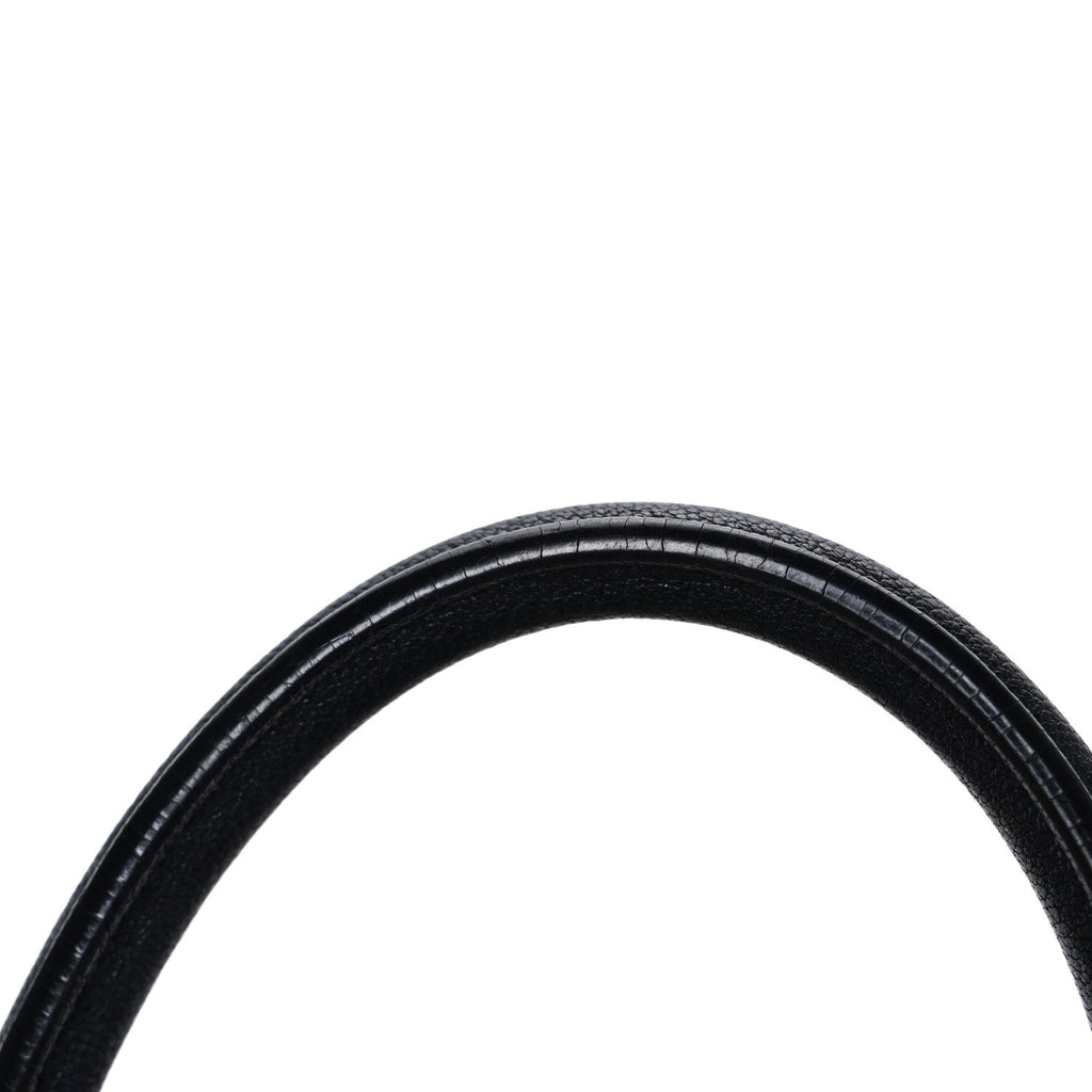 Chevre De Coromandel Birkin 35 Black