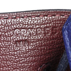 Togo Swift Officier Birkin 30 Bleu Encre Rouge H