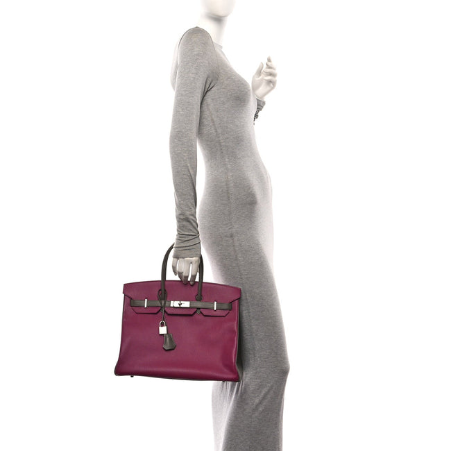 Epsom Horseshoe Birkin 35 Etain Tosca Main Image