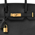 Epsom Birkin 30 Black