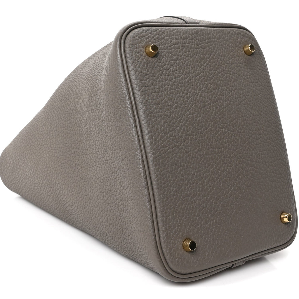 Taurillon Clemence Picotin Lock 22 MM Gris Asphalte