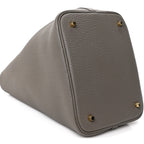 Taurillon Clemence Picotin Lock 22 MM Gris Asphalte