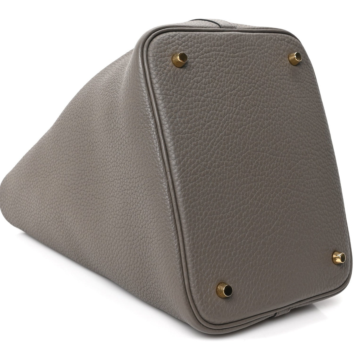 Taurillon Clemence Picotin Lock 22 MM Gris Asphalte