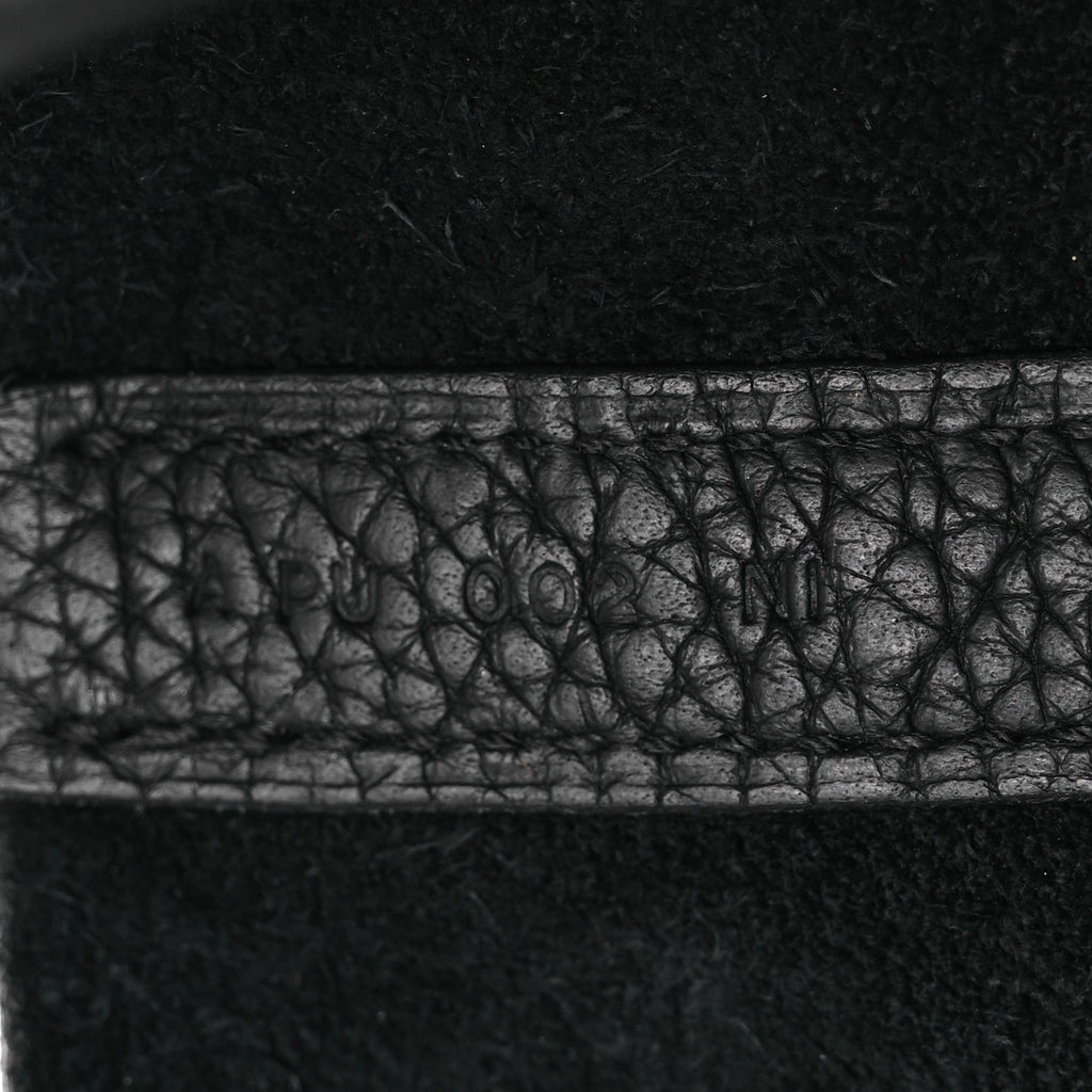 Taurillon Clemence Picotin Lock 22 MM Black