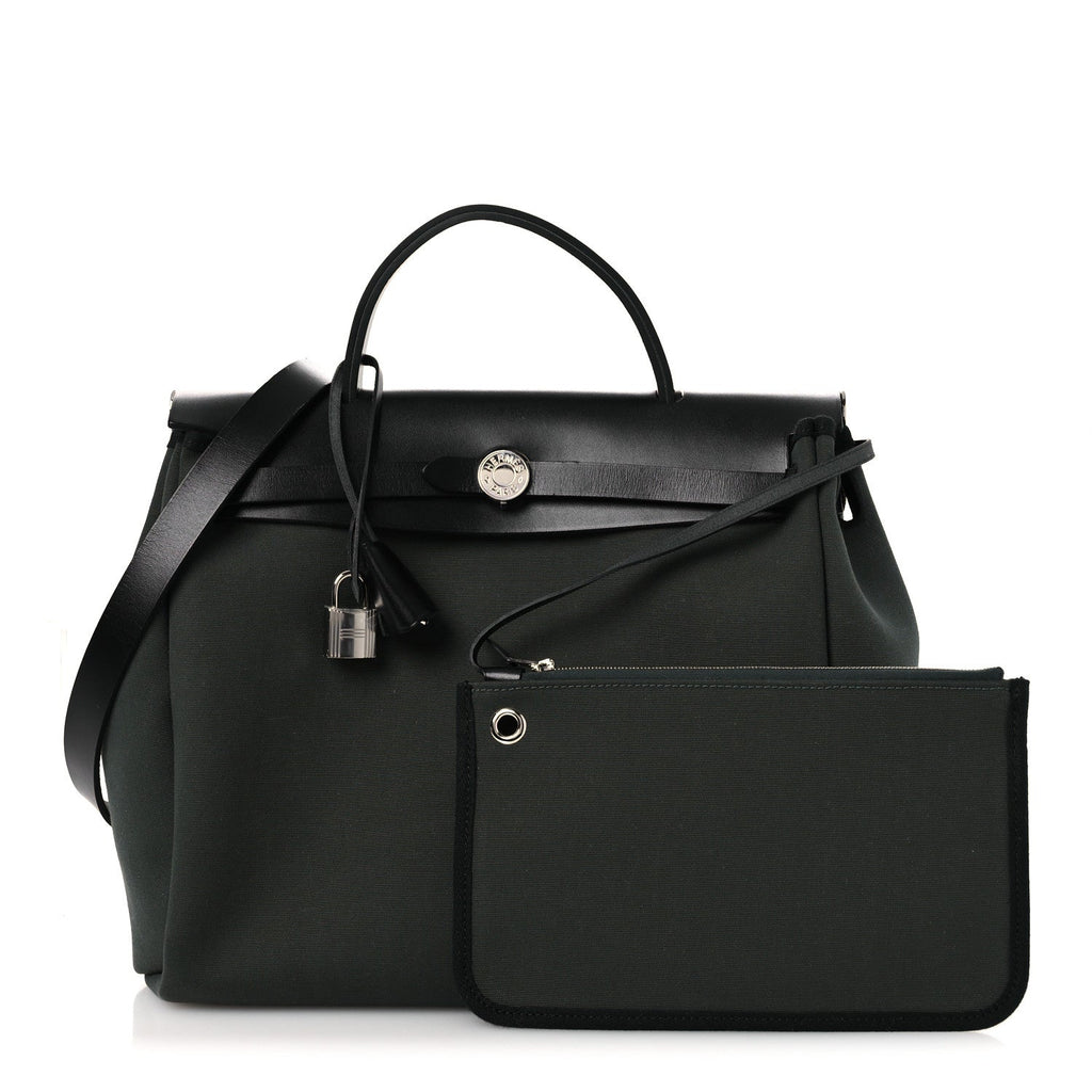 Military Toile Vache Hunter Herbag Zip Retourne 31 PM Kaki Black