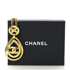 CC Pendant Necklace Gold