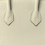 Togo Birkin 25 Gris Neve