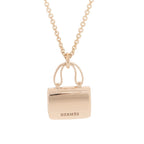 18K Rose Gold Diamond Constance Amulettes Pendant Necklace
