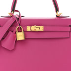 Epsom Kelly Sellier 25 Rose Pourpre