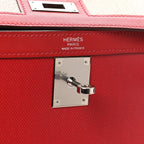 Berline Toile Swift Kelly Sellier 32 Rouge Piment Ecru Rouge Piment Ecru