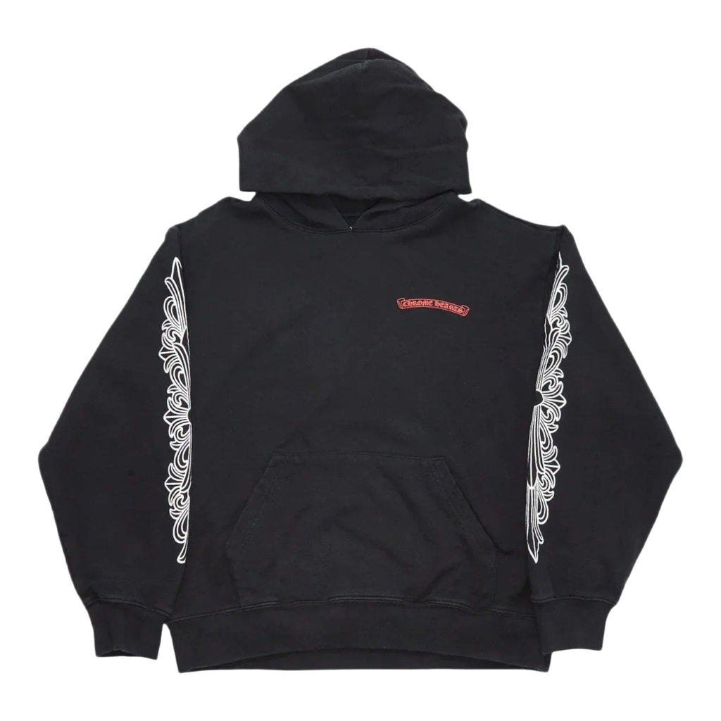 Chrome Hearts Matty Boy Flower Chomper Hoodie Black