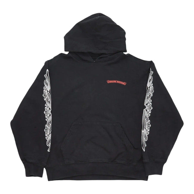 Chrome Hearts Matty Boy Flower Chomper Hoodie Black Hover Image