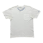 Chrome Hearts Neck Logo Tee White/Blue