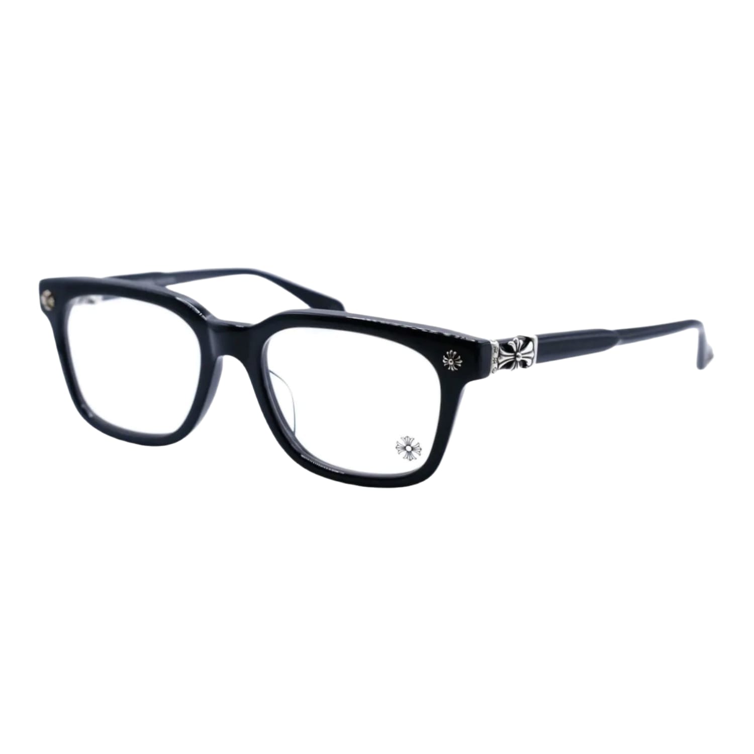 Chrome Hearts Cox Ucker Black/Silver Glasses