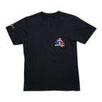 Chrome Hearts Multi Color Cross Cemetery T-shirt Black