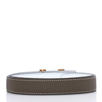 Epsom Swift 24mm Mini Constance H Belt 75 30 White Etoupe