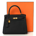 Togo Kelly Retourne 25 Black
