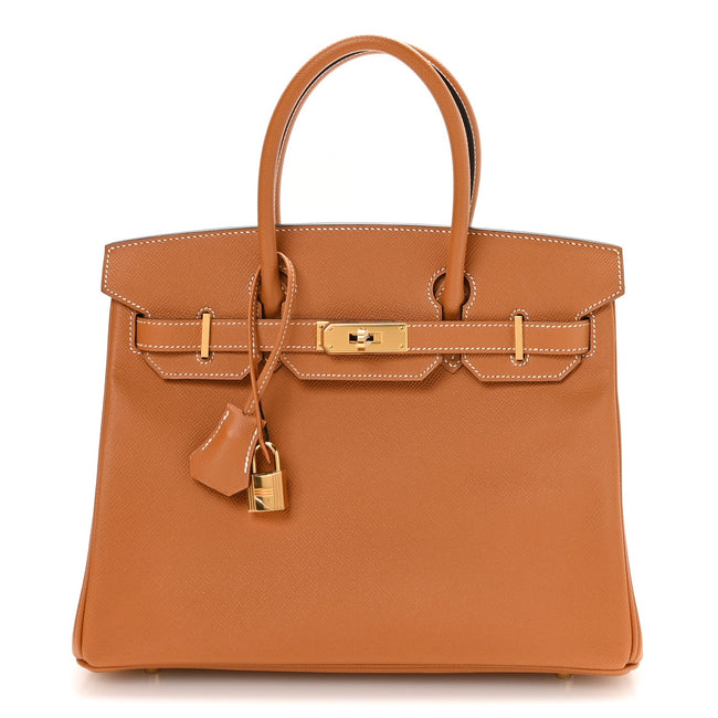 Epsom Birkin 30 Toffee Hover Image