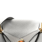 Taurillon Clemence Mini Lindy 20 Bleu Pale