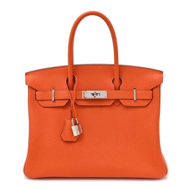 Togo BIRKIN 30 Orange Hover Image