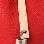 Taurillon Clemence Swift Eclat Picotin Lock 22 MM Rouge Tomate Rose Eglantine