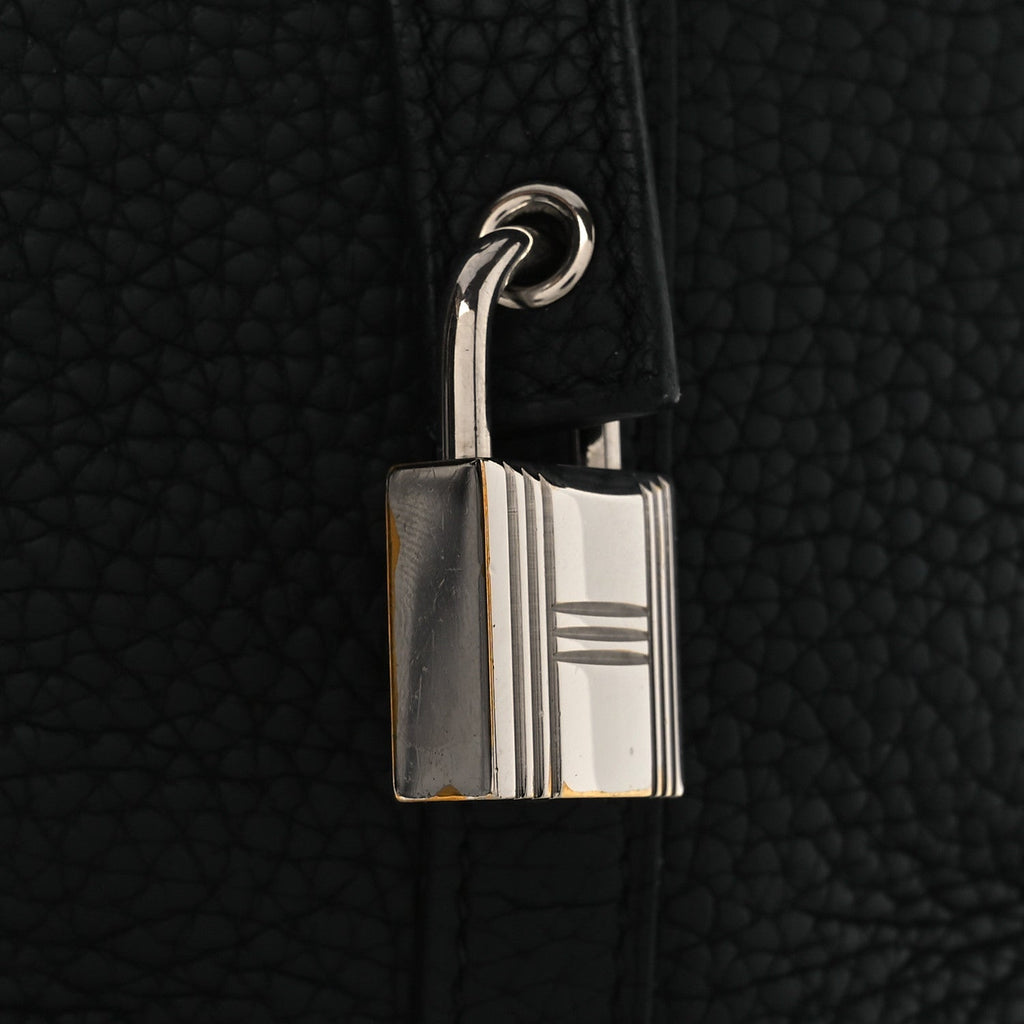 Taurillon Clemence Picotin Lock 22 MM Black