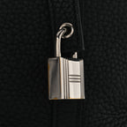 Taurillon Clemence Picotin Lock 22 MM Black