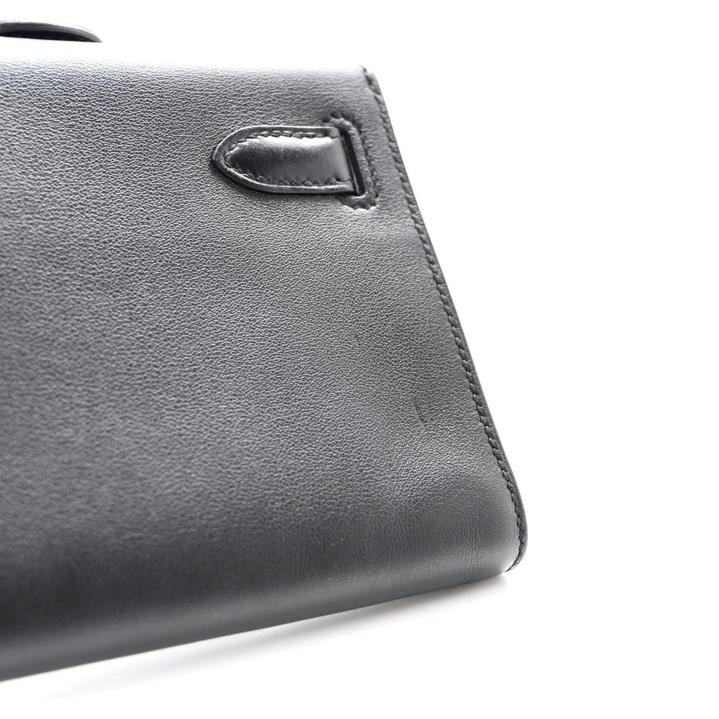 Swift Kelly Cut Clutch Pochette Black