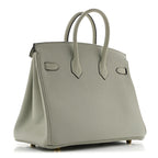 Togo Birkin 25 Gris Neve