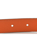 Swift Epsom 24mm Constance H Belt 85 34 Black Orange