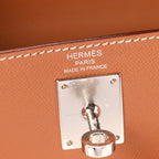 Madame Calfskin Kelly Elan Gold