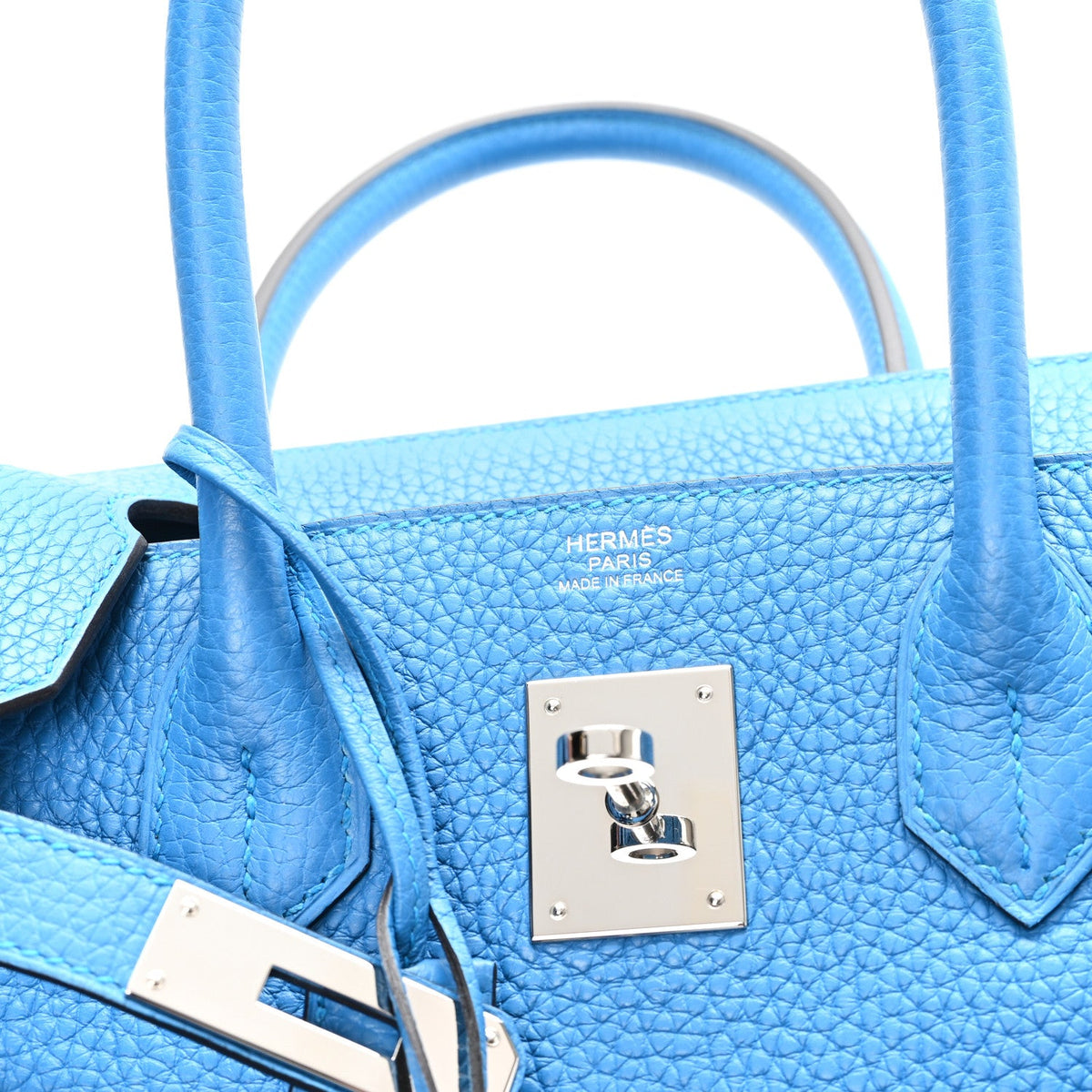 Togo BIRKIN 30 Bleu Zanzibar