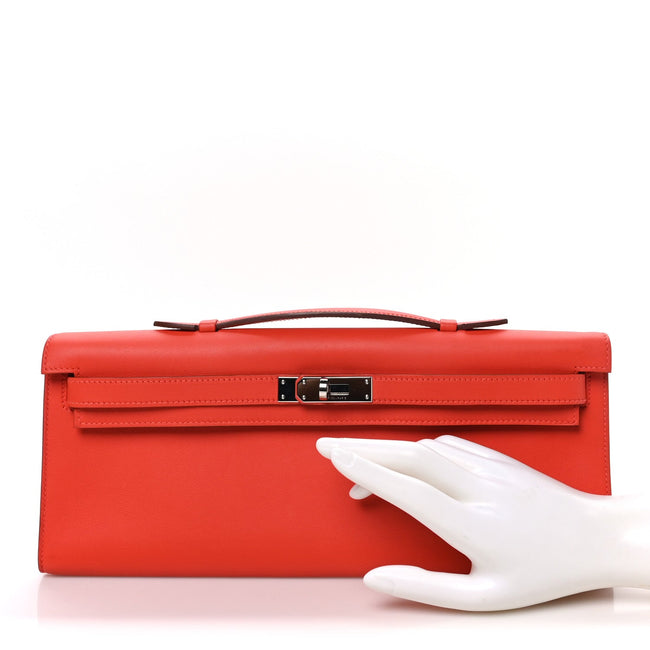 Swift Kelly Cut Clutch Pochette Capucine Main Image