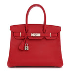 Epsom BIRKIN 30 Rouge Casaque