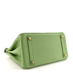 Epsom Birkin 30 Vert Criquet