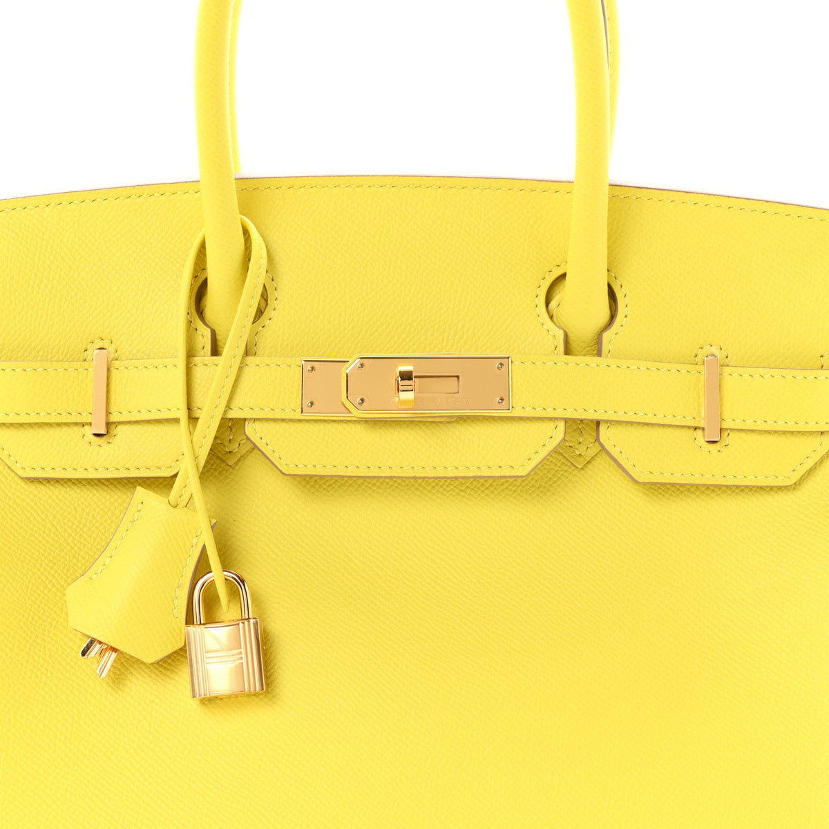 Epsom Birkin 30 Jaune Poussin