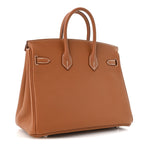Togo Birkin 25 Gold