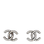 Ruthenium Crystal CC Earrings