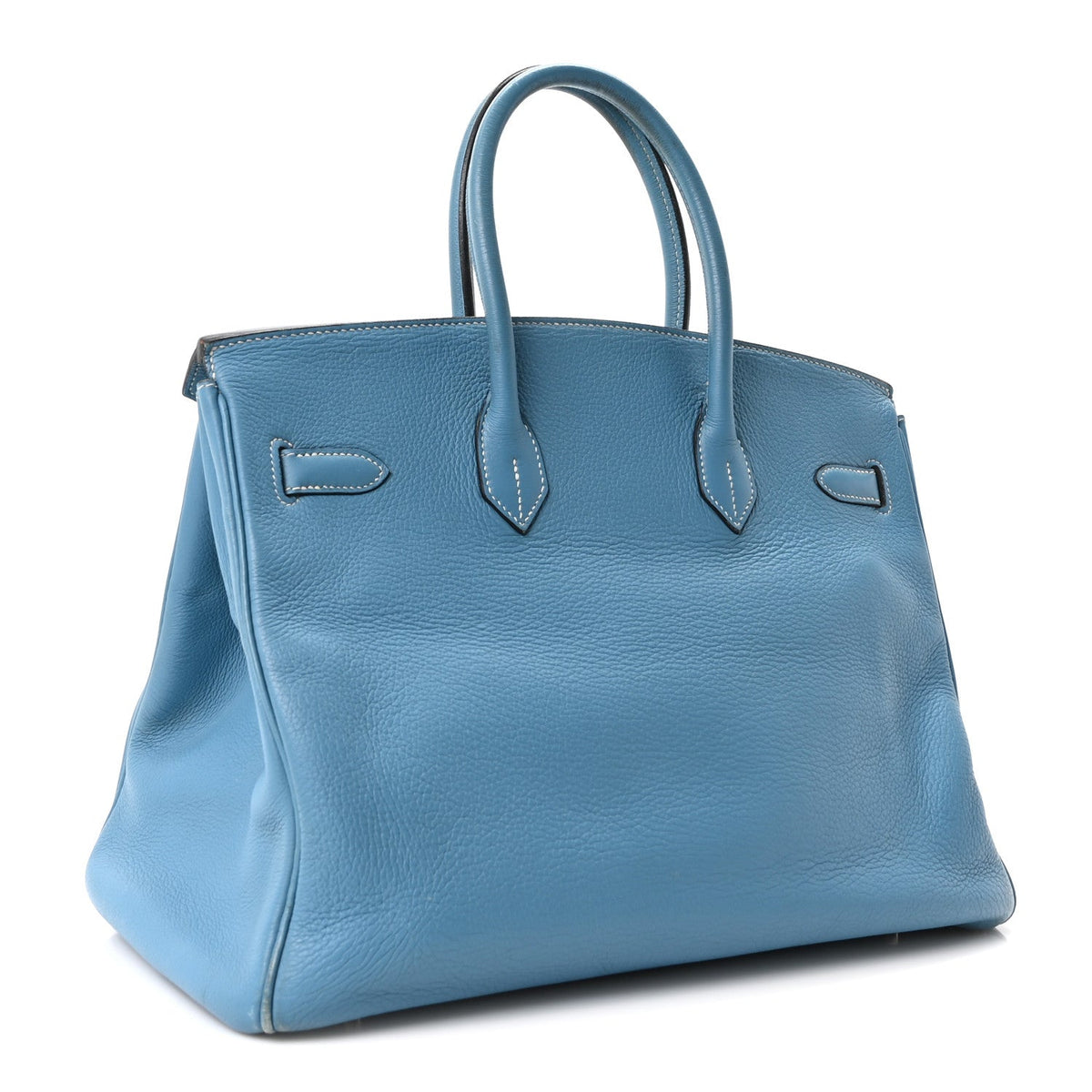Taurillon Clemence BIRKIN 35 Blue Jean