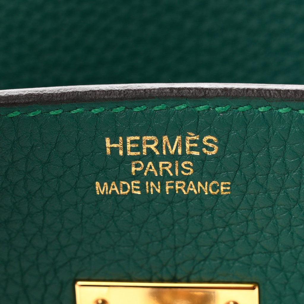 Togo Birkin 35 Malachite
