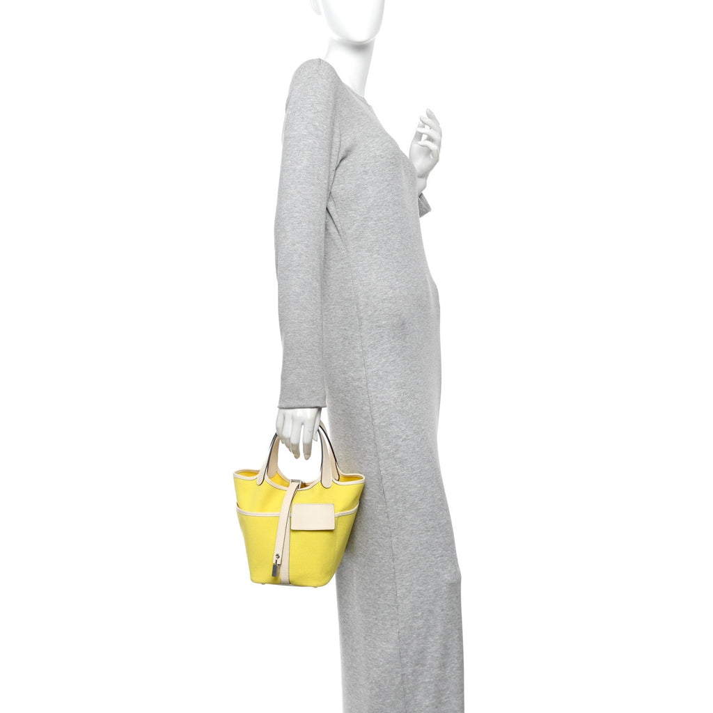 Toile Goeland Swift Cargo Picotin Lock 18 Jaune Citron Nata