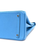Togo BIRKIN 30 Bleu Zanzibar