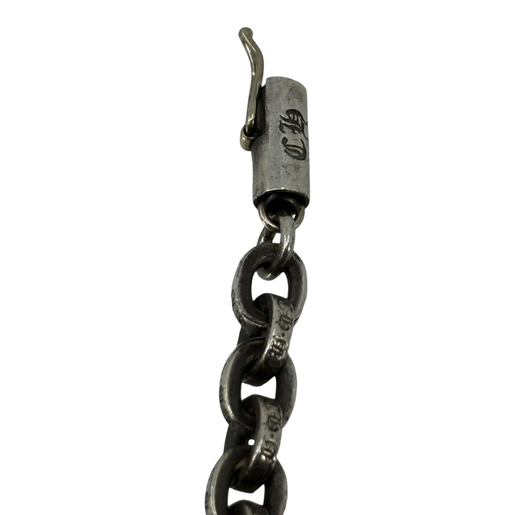 Chrome Hearts Silver Paper Chain Bracelet - 7 Inches