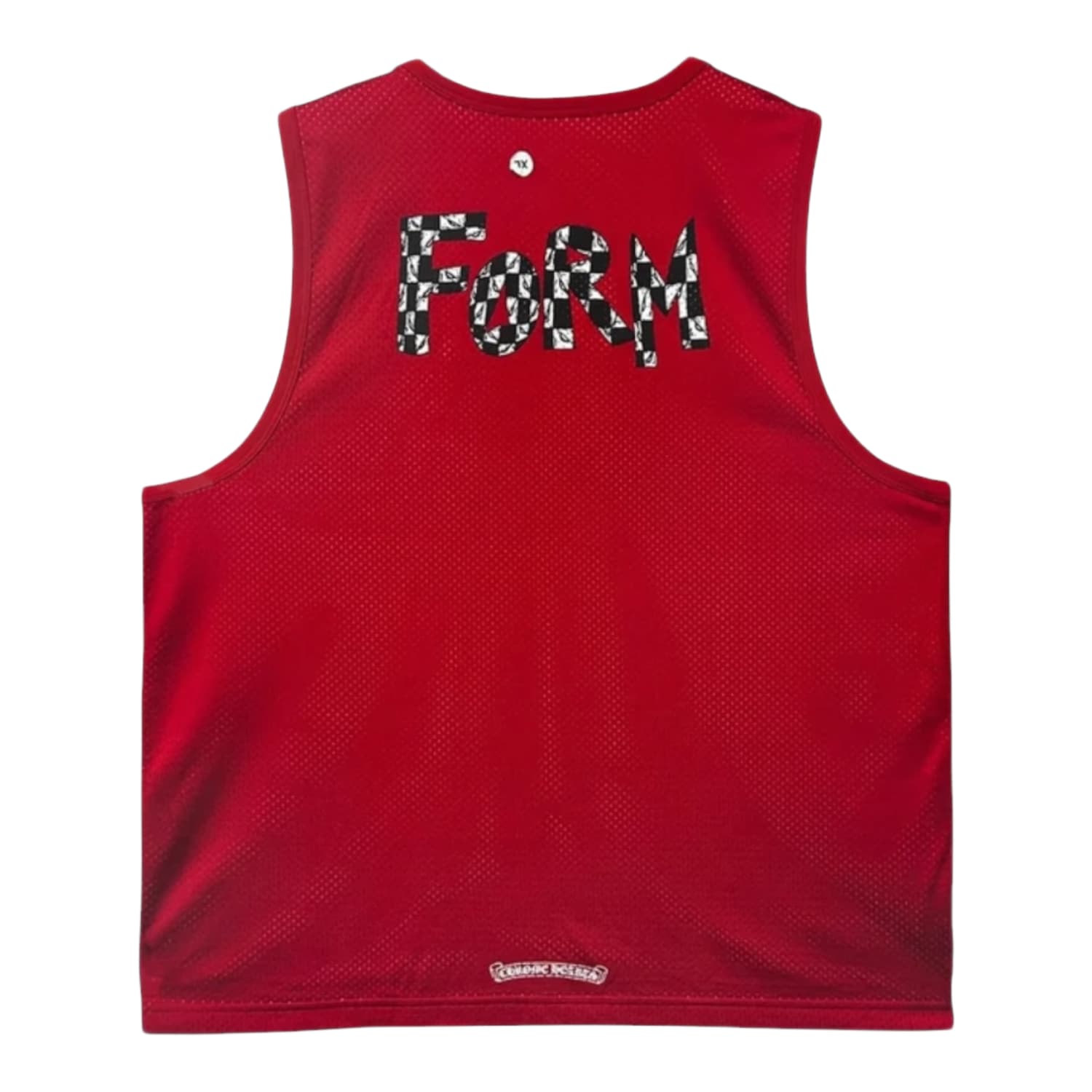 Chrome Hearts Matty Boy Sports Mesh Reversible Basketball Jersey Red